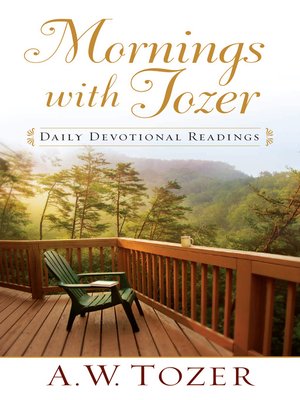 cover image of Mornings with Tozer